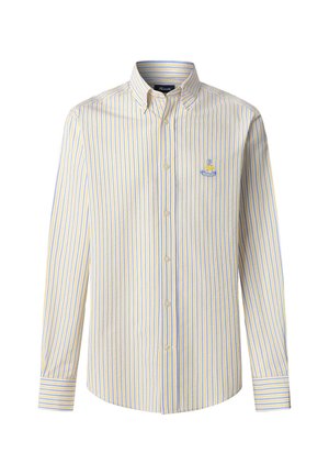 Façonnable, FAÇONNABLE SHIRT CLBD BI SEER BGL STP - Chemise - flax yellow