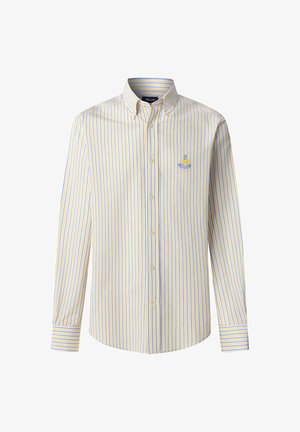 Façonnable, FAÇONNABLE SHIRT CLBD BI SEER BGL STP - Chemise - flax yellow