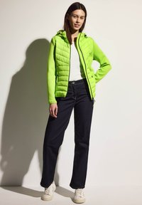 Cecil Felpa con zip - gelb