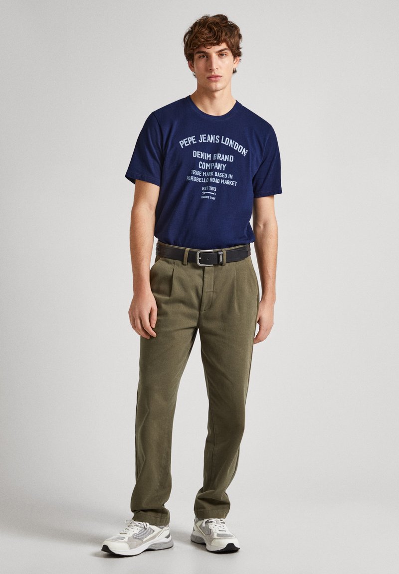 Pepe Jeans T-shirt print blauw