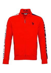 U.S. Polo Assn. Sudadera con cremallera - red