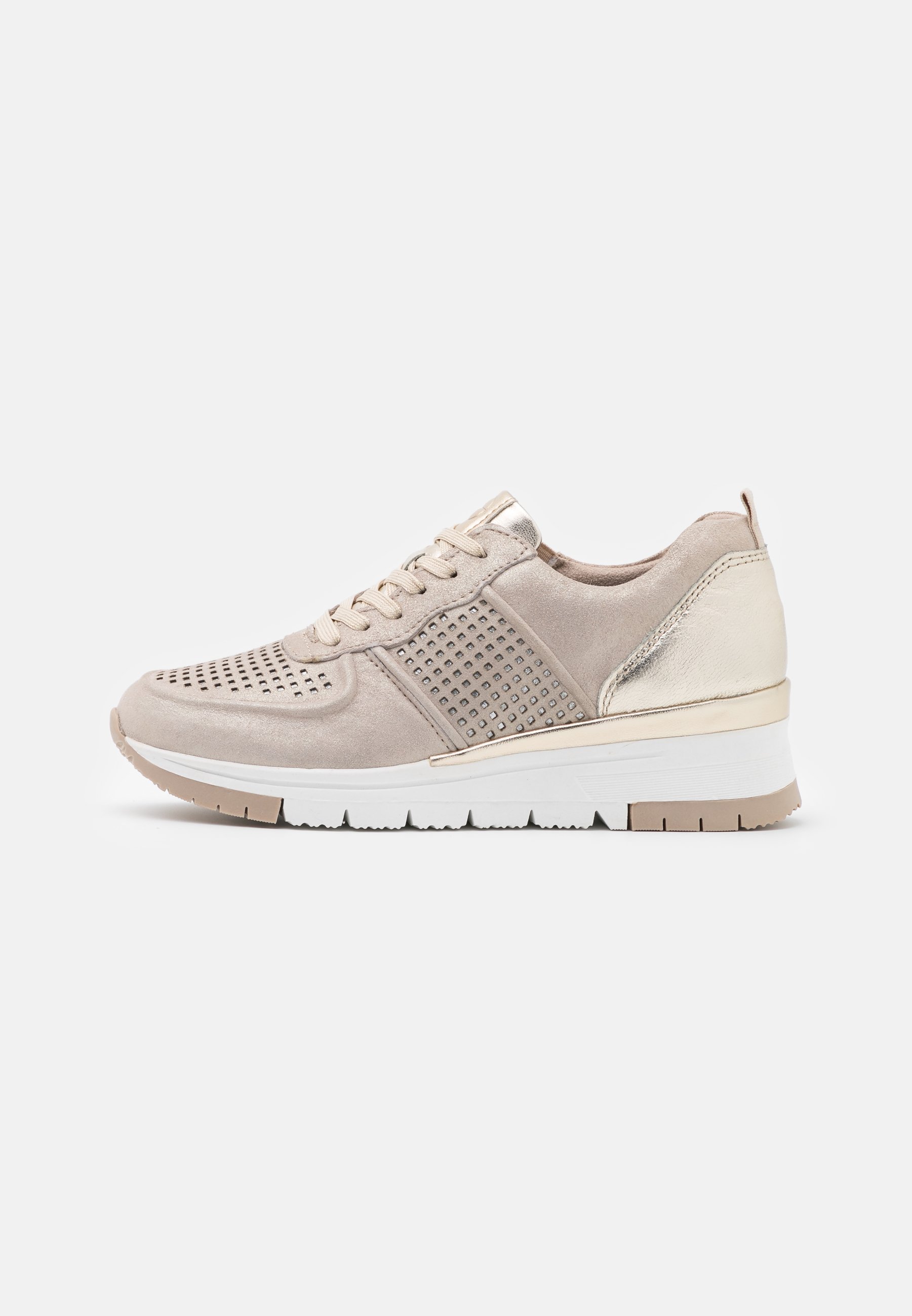 Tamaris LACE-UP - Sneakers laag - champagne/Beige - Zalando.nl