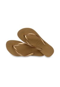 Havaianas SLIM - Tåsandaler - bronze