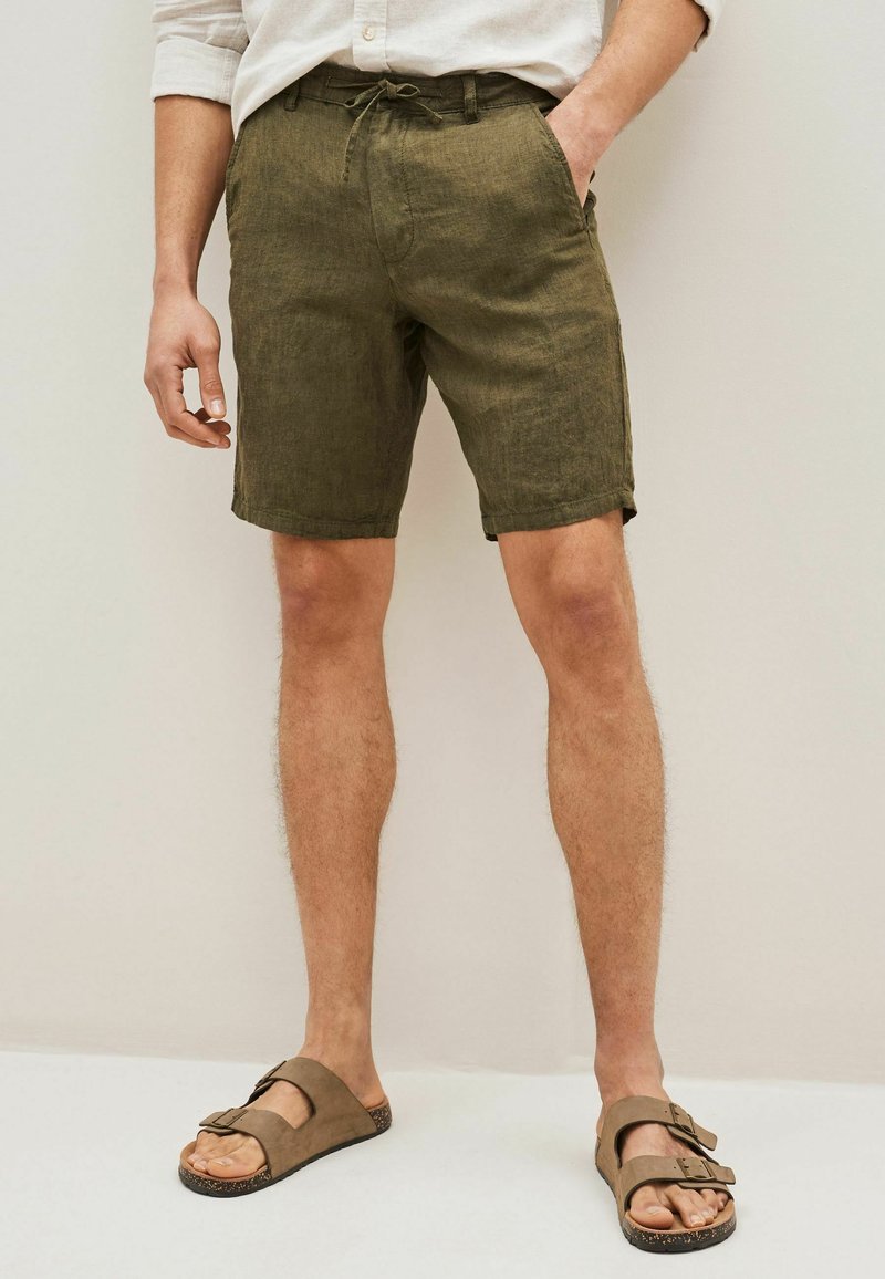 Next STANDARD Shorts khaki green/green Zalando.de