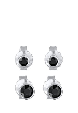 SPARKLING BASIC SET - MIT KRISTALLEN VON SWAROVSKI® - Øreringe - schwarz