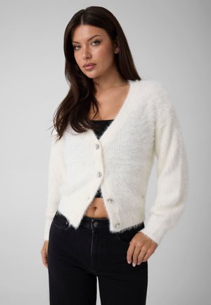 Guess, STRICKJACKE - Gilet - crema