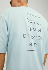 R.D.D. ROYAL DENIM DIVISION RDD CALVIN - T-shirt print - dream blue