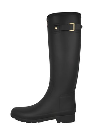 REFINED TRIM TALL - Gummistiefel - black