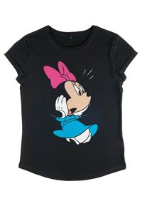Disney MICKEY CLASSIC MINNIE - Triko s potiskem - black