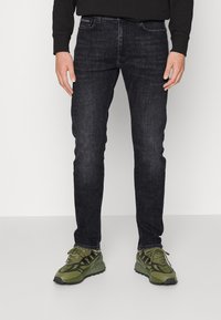 Tommy Hilfiger BLEECKER - Calças de ganga de perna direita - dylan black