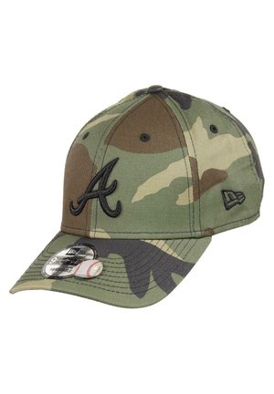 ATLANTA BRAVES MLB REAR LOGO WOODLAND FORTY ADJUSTA - Cap - grün