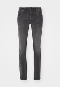 MALONE - Uske traperice - washed black