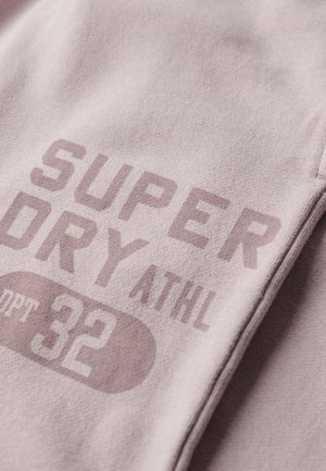 Superdry & Co VINTAGE WASHED GRAPHIC JOGGER - Træningsbukser - cloud grey