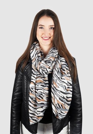 Harpa Scarf - e beige black