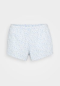 COZY SHORT - Pyjamasbukse - blue/white