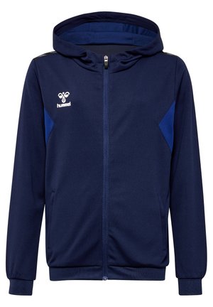 HMLAUTHENTIC PL ZIP HOODIE  - Træningsjakke - marine