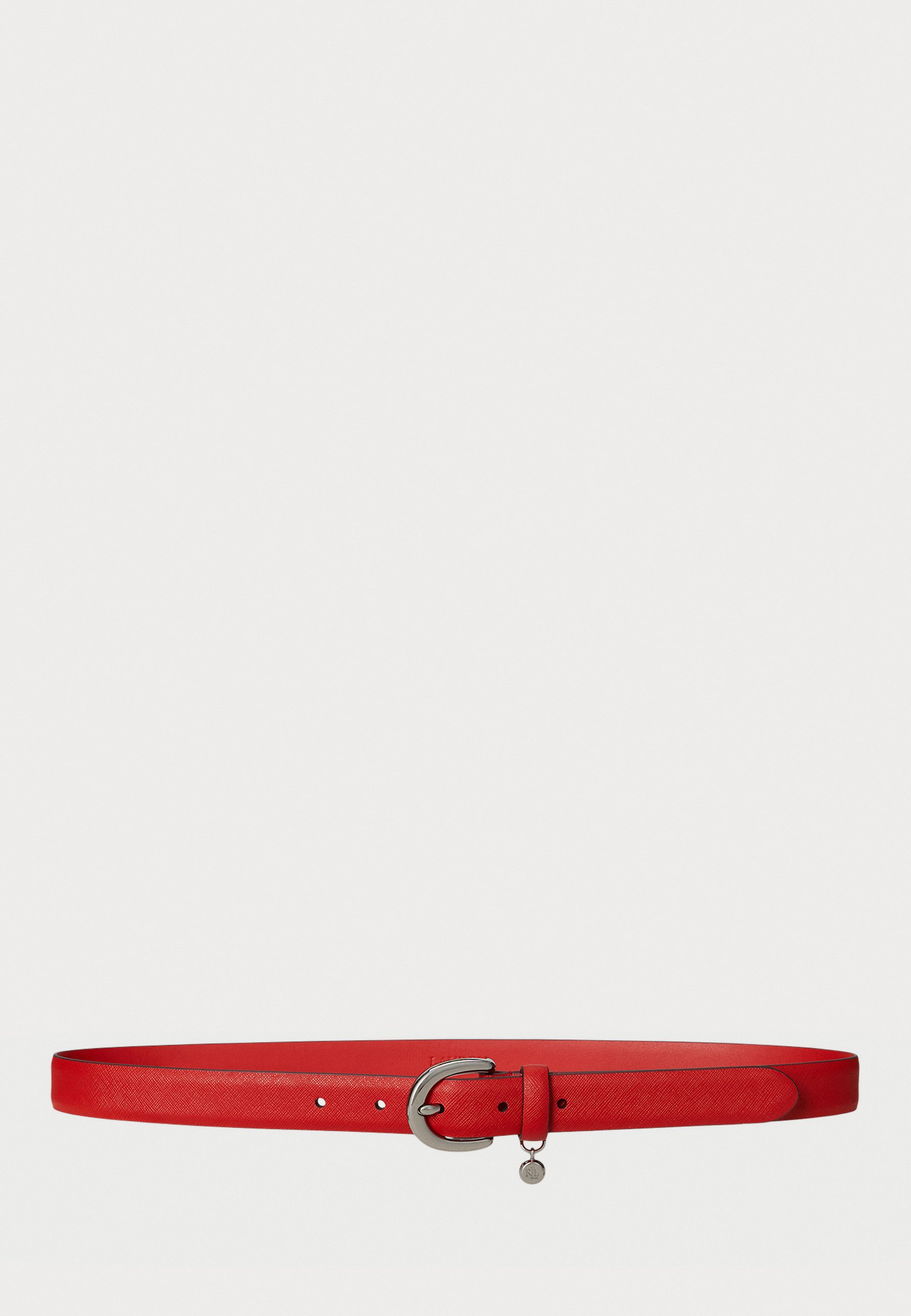 Lauren Ralph Lauren CHARM CROSSHATCH LEATHER BELT - Belt 