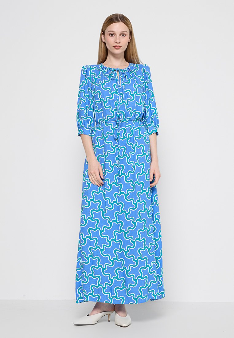 Diane von Furstenberg Maxi-jurk blauw