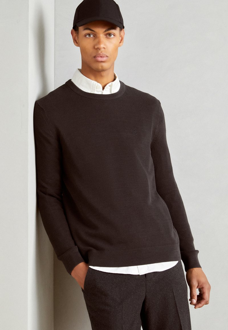Marc O'Polo CREWNECK - Neule - black