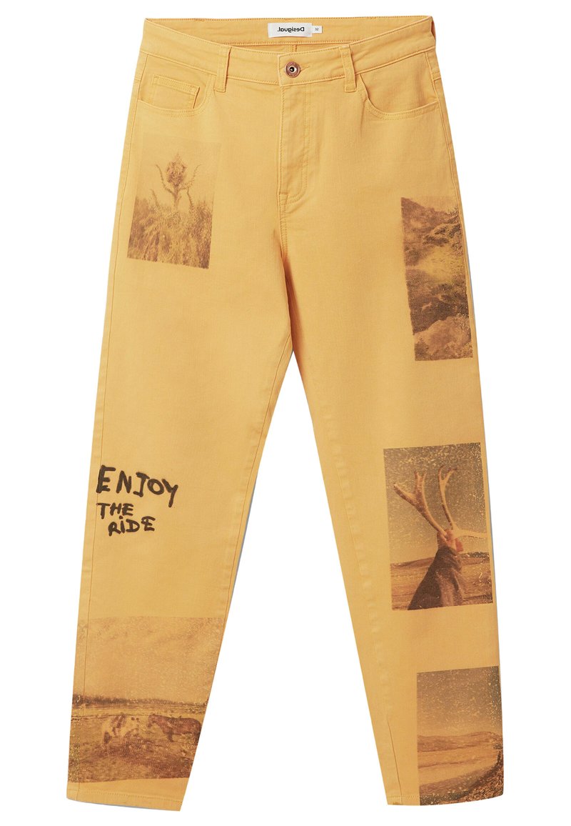 Desigual Relaxed fit jeans bruin