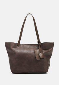 TOM TAILOR RUBIANA - Shopping Bag - dark brown