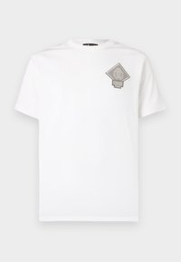 MERCERIZED PATCH LOGO TEE - T-shirts print - white