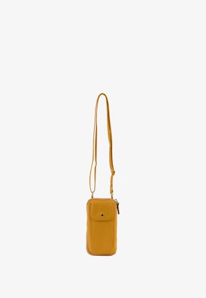 Pourchet, Pochette pour téléphone - safran