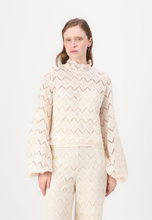 BLOUSE - Bluse - beige