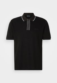 REGULAR FIT WITH INJECTION LOGO  - Poloshirts - black