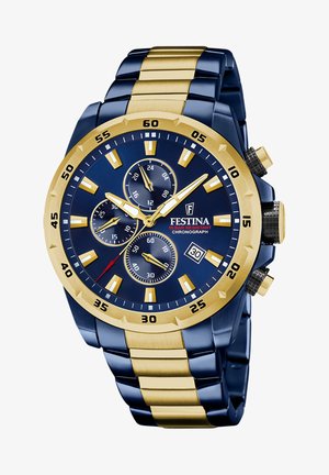 Chronograph watch - blue