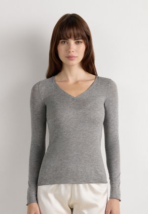 Intimissimi, ULTRALIGHT - Langærmet T-shirt - grey denim