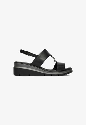 Lasocki, LASOCKI WOMEN'S SANDALS BLACK - Keilsandalette - black