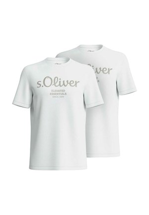 2 STÜCK - T-Shirt print - weiß