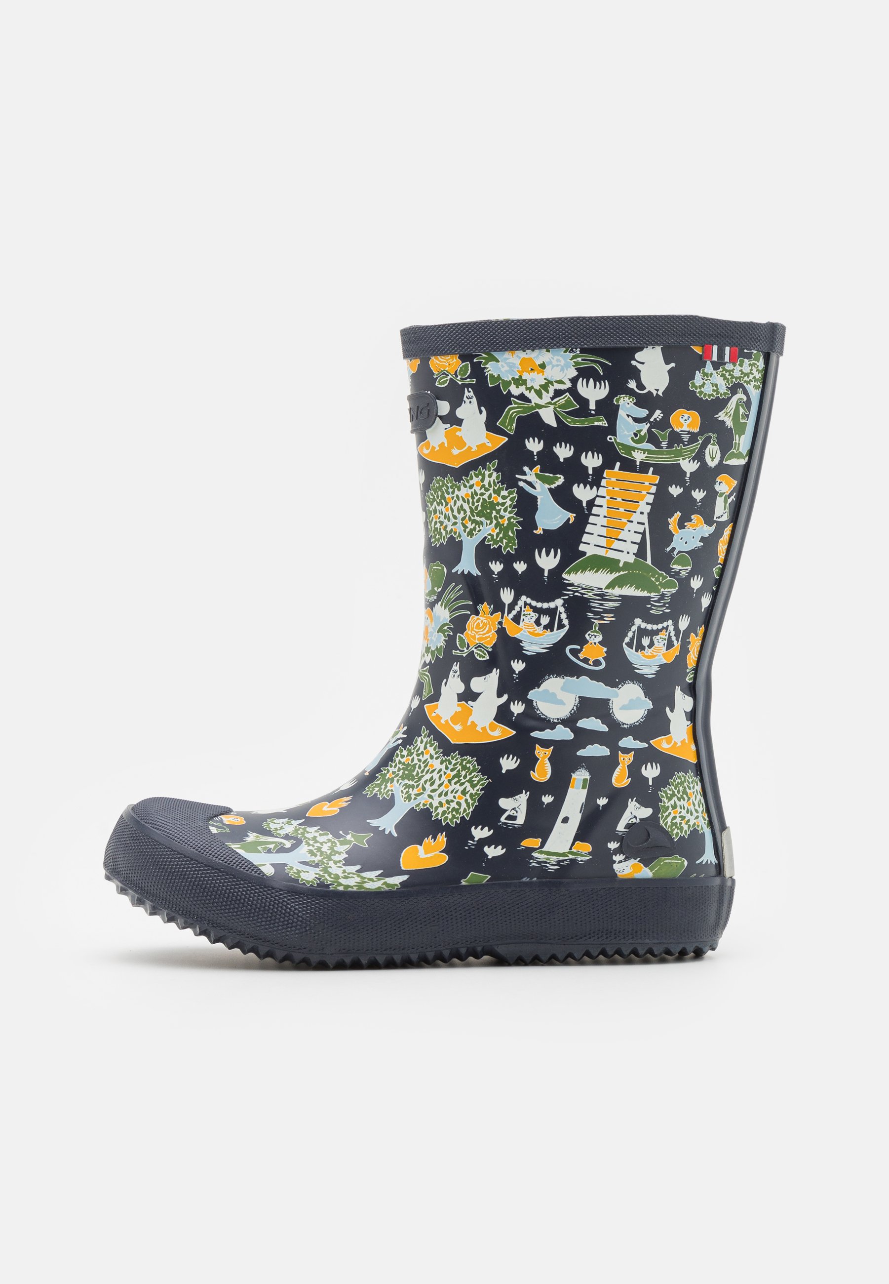 Lico Power Blinky rubberlaarzen voor kinderen, groen geel, 32 EU