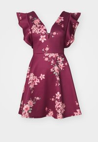 WEDDING LUCIA SKATER - Robe de soirée - wine