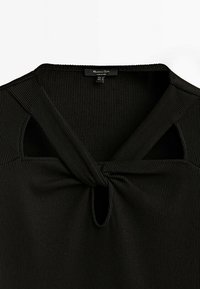 Massimo Dutti Strickpullover - black