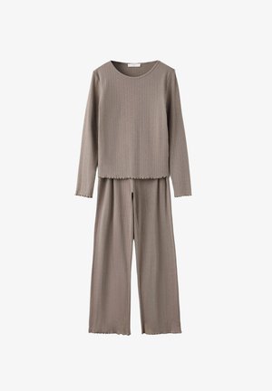 Mango, ADULT SET - Pigiama - brown