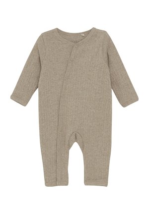 FIXONI LONG SLEEVES - Jumpsuit - mocha meringue melange