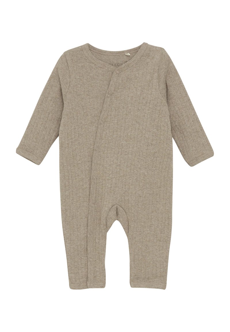 FIXONI LONG SLEEVES - Jumpsuit - mocha meringue melange