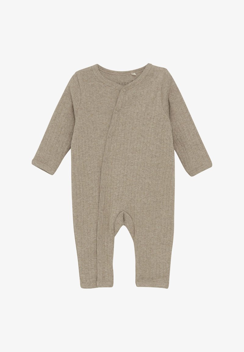 FIXONI LONG SLEEVES - Jumpsuit - mocha meringue melange