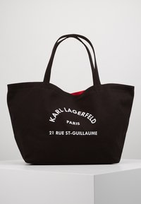 KARL LAGERFELD - RUE ST GUILLAUME TOTE - Velika torba - black Minijatura 1