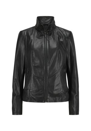 MSVela - Lederjacke - schwarz