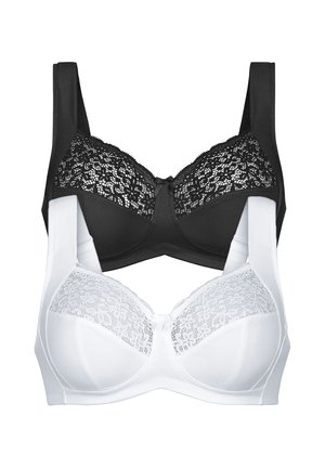 Anita ANITA 2ER PACK ENTLASTUNGS BH HAVANNA - Bustier - schwarz crystal