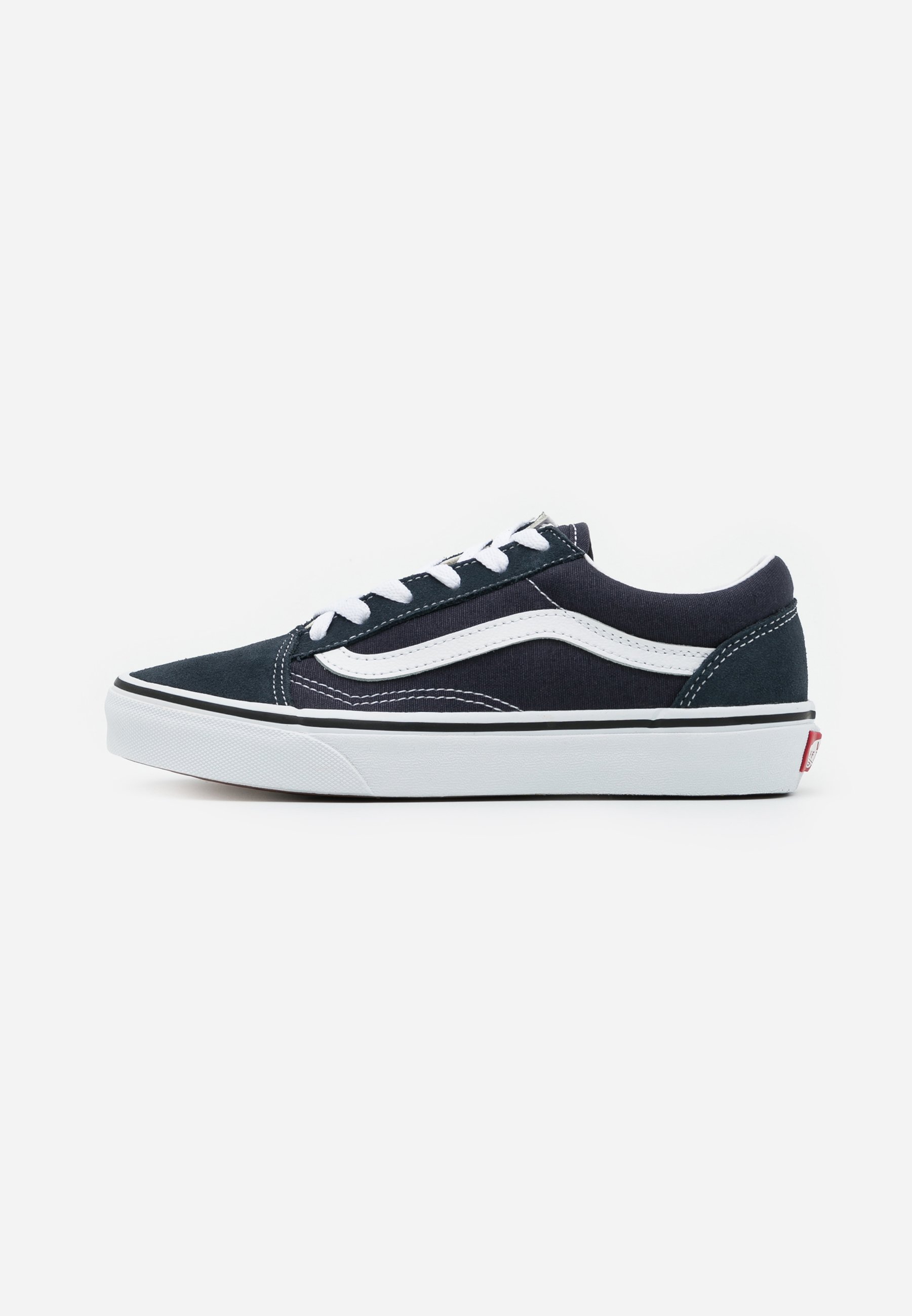 Vans OLD SKOOL - Trainers - india ink/true white/blue-grey - Zalando.co.uk