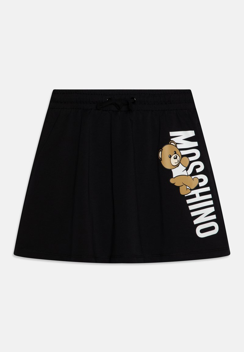 MOSCHINO SKIRT - Falda acampanada - nero