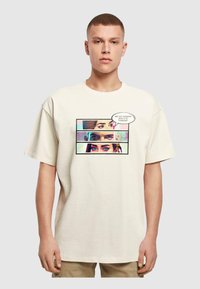 Merchcode THINKING COMIC HEAVY  - Camiseta estampada - sand