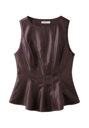 Stradivarius, Blouse - mottled brown