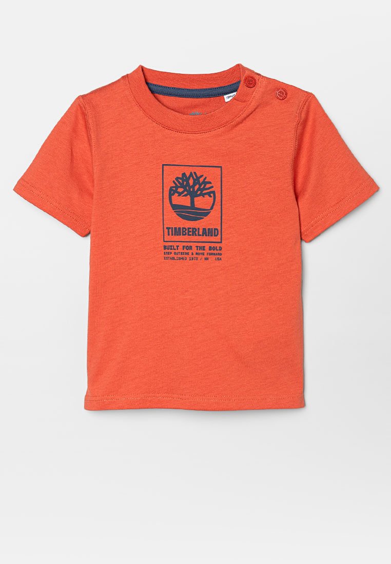 Timberland T-shirt print lichtrood