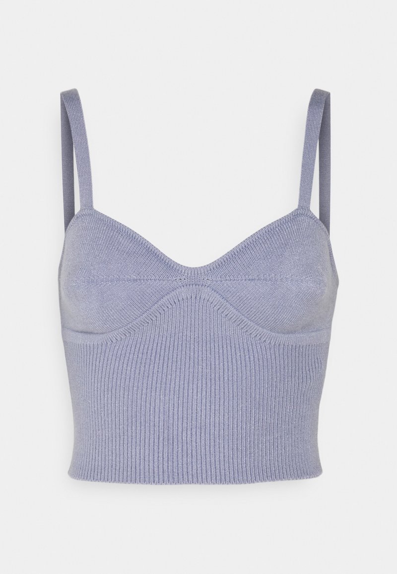 Missguided Top blauw