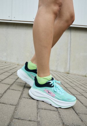 BONDI 9 - Road running shoes - blue spark/mint fluorite